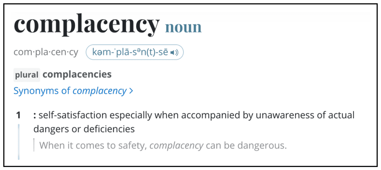 6 Ways to Combat Complacency in Work and Life